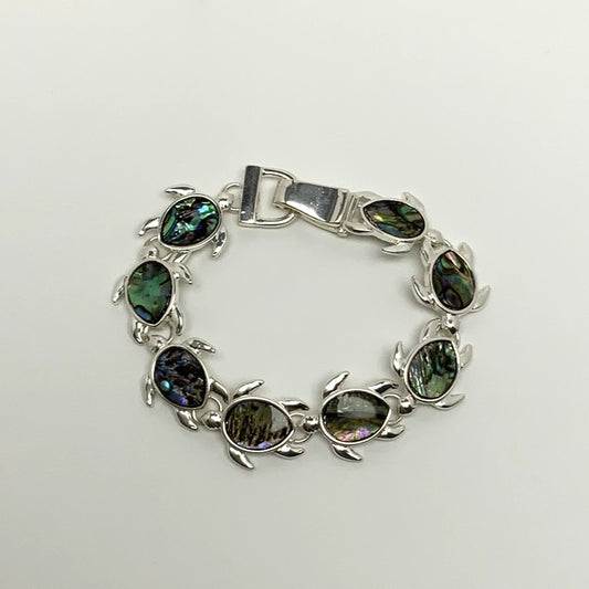 Turtle Abalone Design Magnetic Bracelets