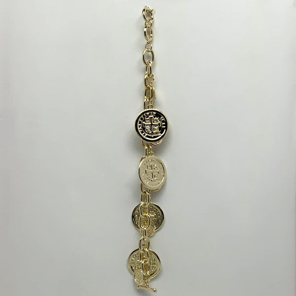 Coin Charms Bracelet