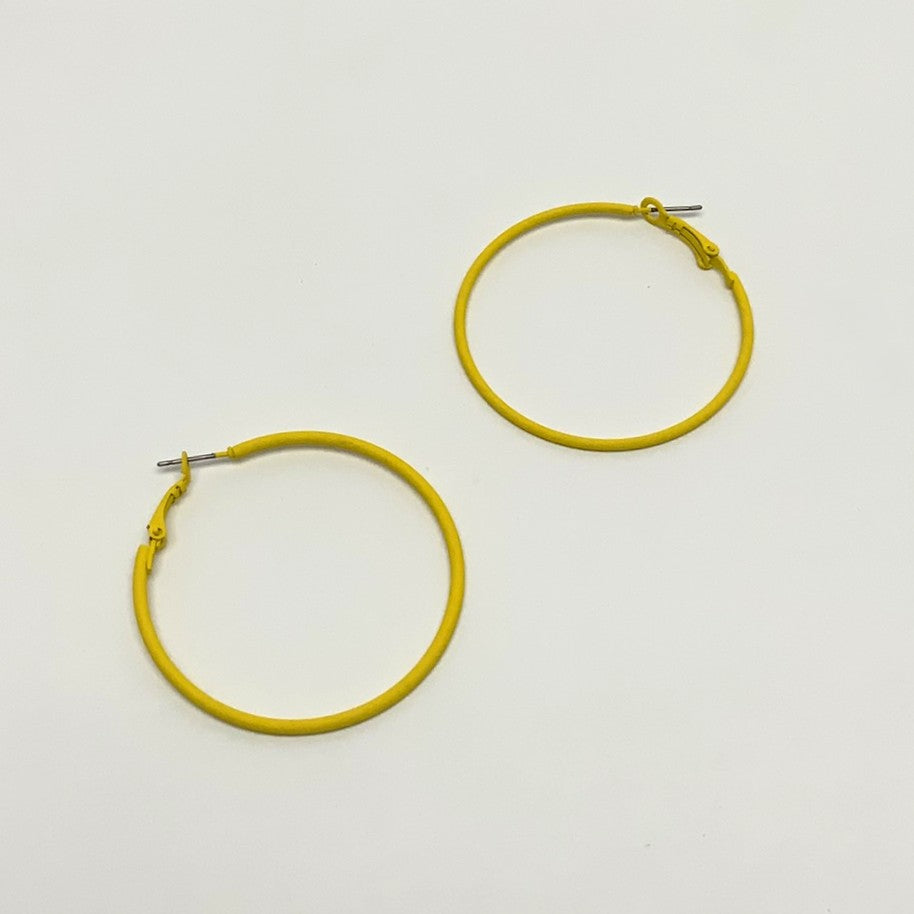 Medium Size Hoop Earrings
