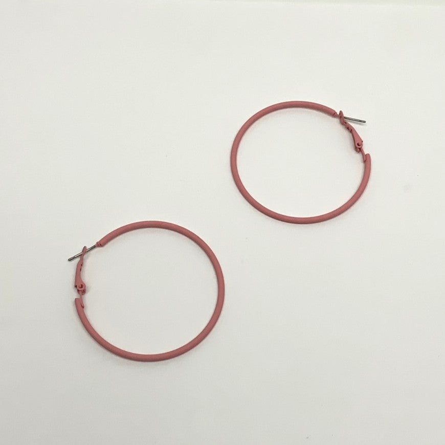 Medium Size Hoop Earrings