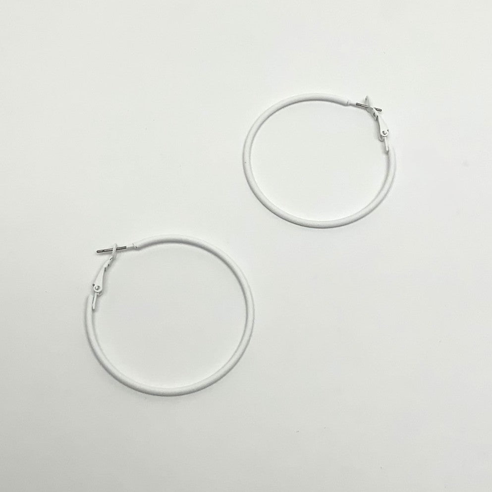 Medium Size Hoop Earrings