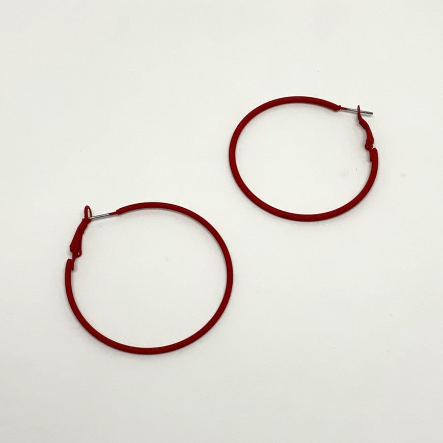 Medium Size Hoop Earrings