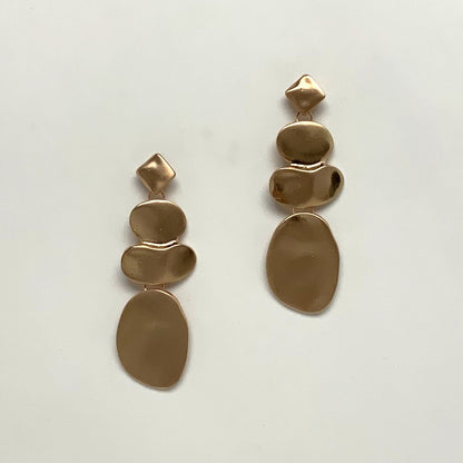 Droplet Design Dangle Earrings