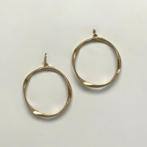 Twist Hoop Earrings
