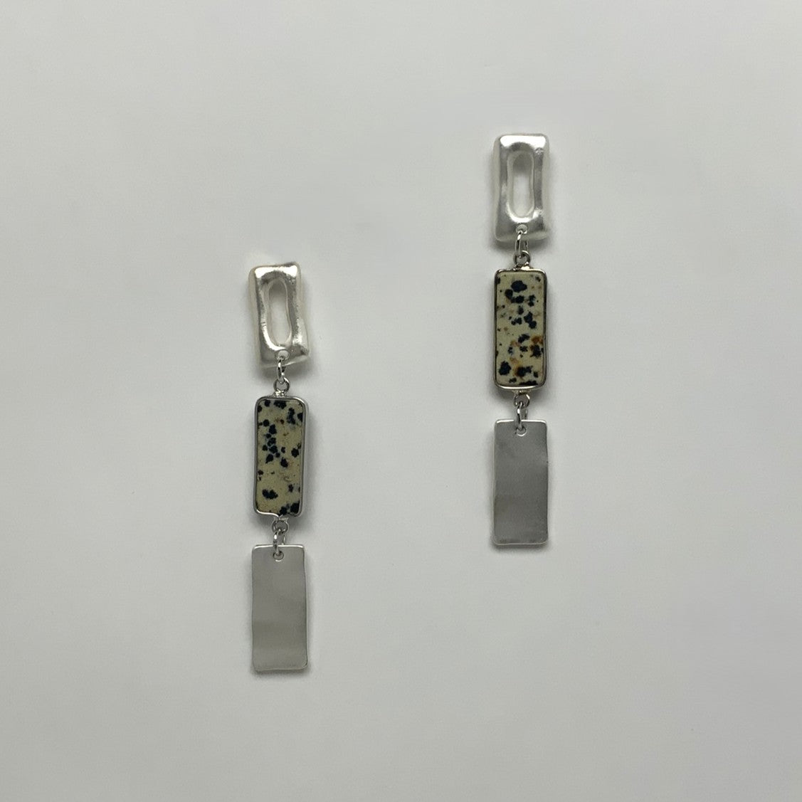 Rectangle Dangle Earrings