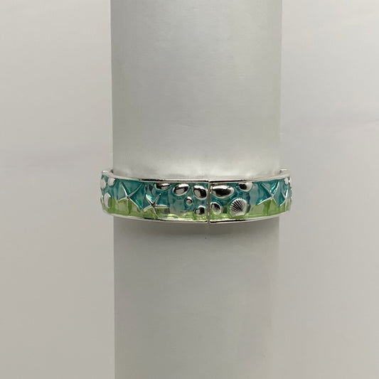 Starfish Seashell Stretch Bracelet