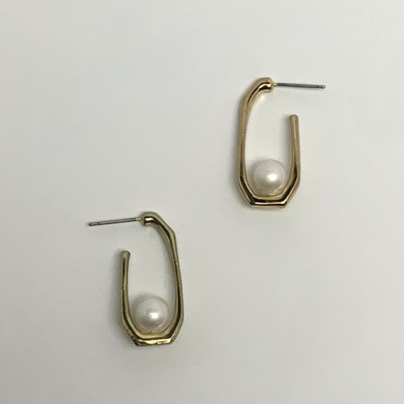 Geometric Hoop Earrings
