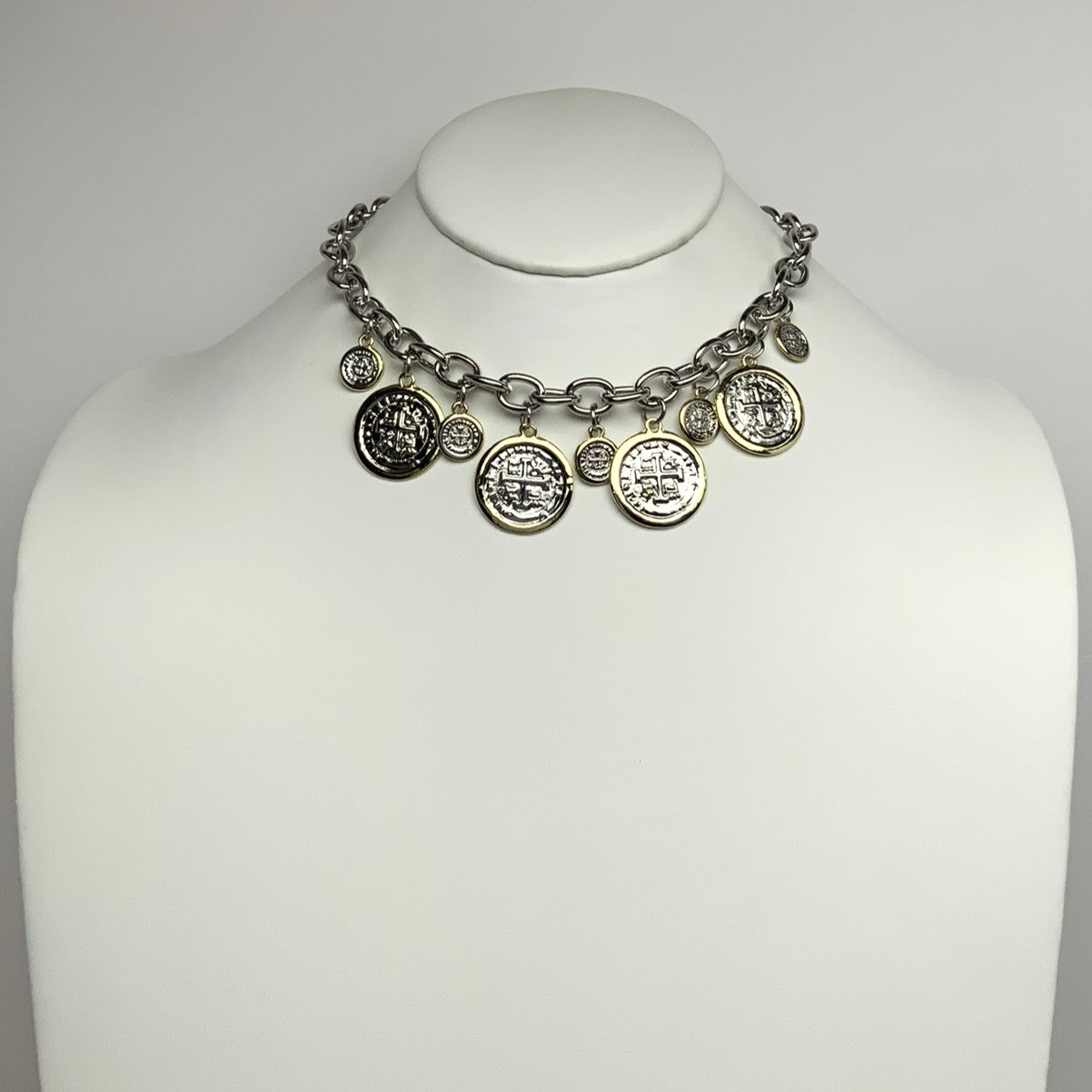Coin Charms Necklace
