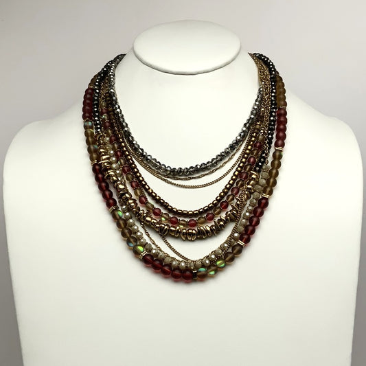 Multi Strand Crystals and Glass Beads