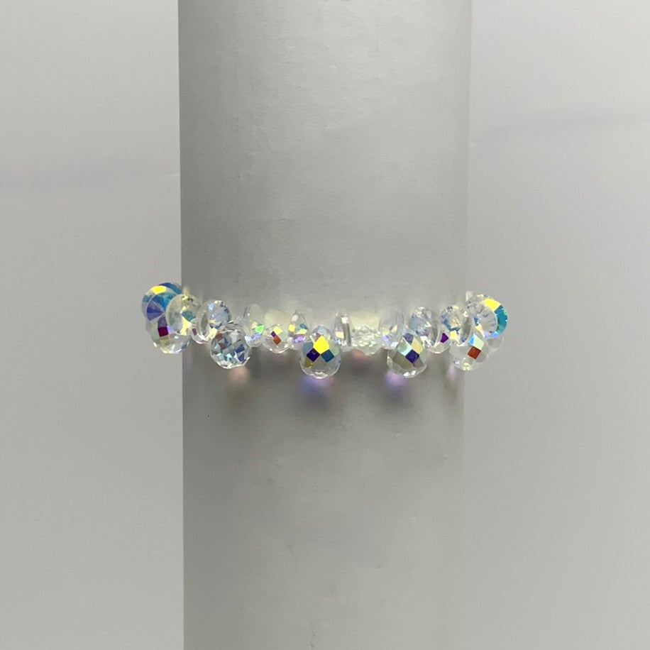 Teardrop Beaded Stretch Bracelet