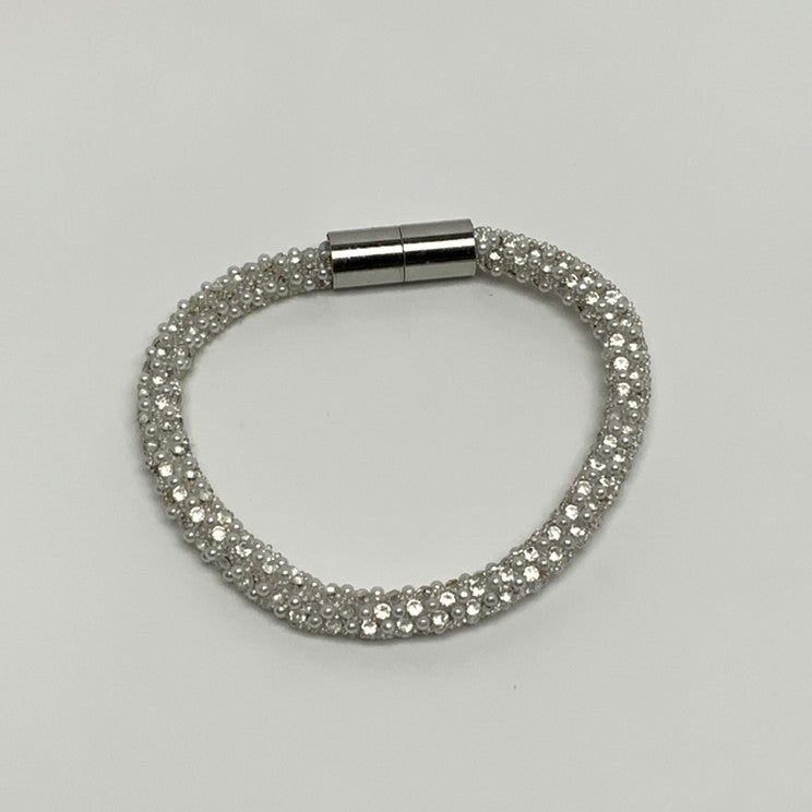 Bling Pearl Magnetic Bracelet