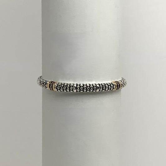 Woven Textured w/Accents Stretch Bracelets