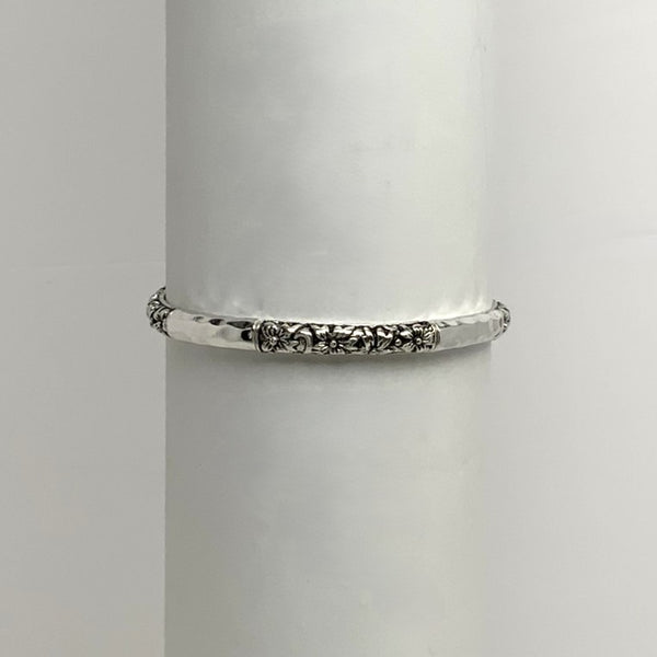 Flower Design Stretch Bracelet