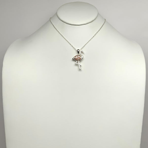 Flamingo Pendant Necklace