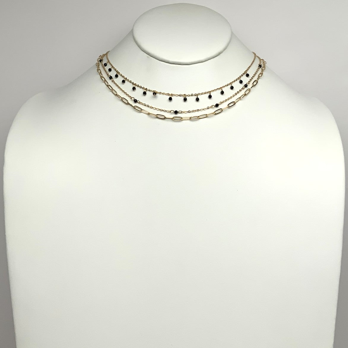 Layered Beaded Necklace