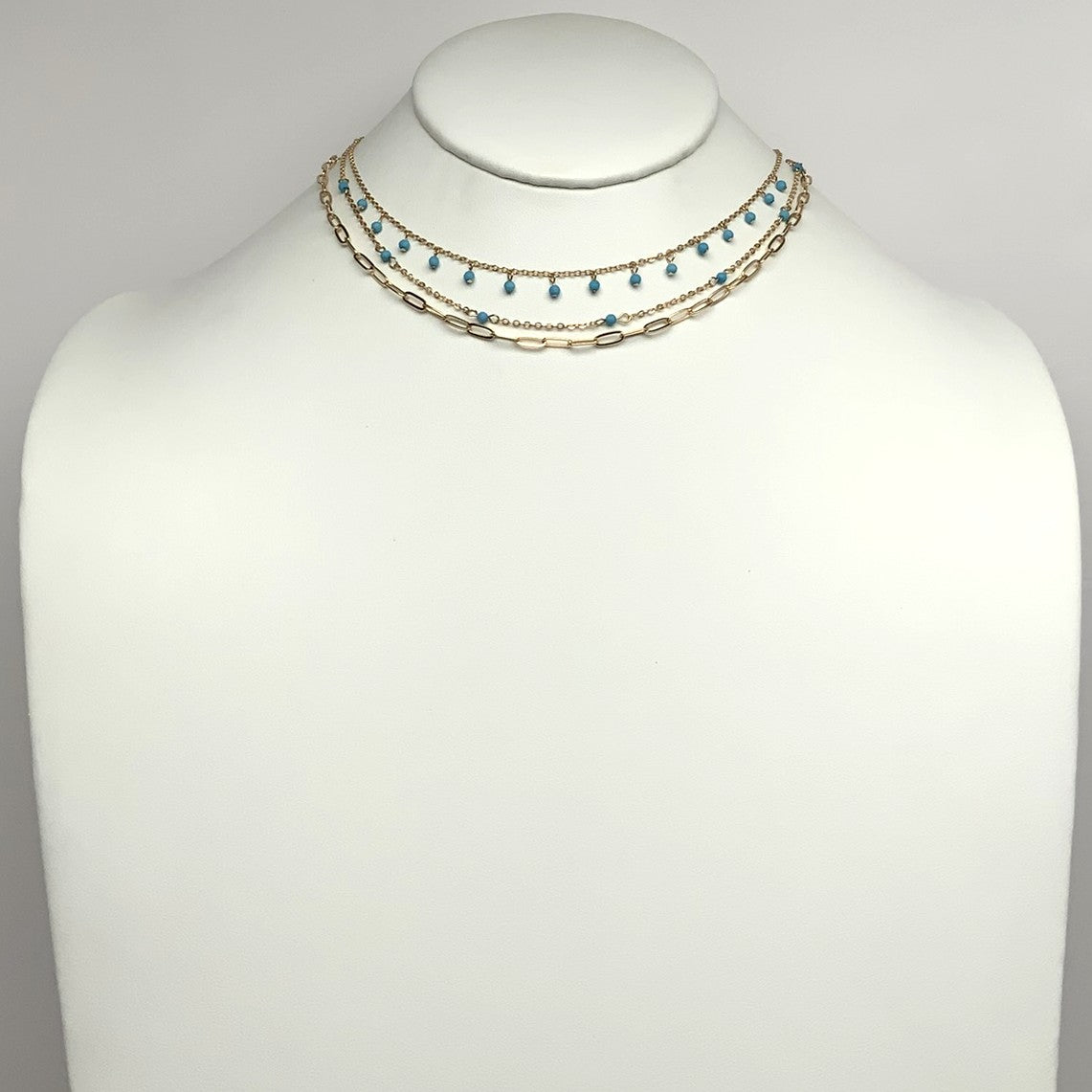 Layered Beaded Necklace