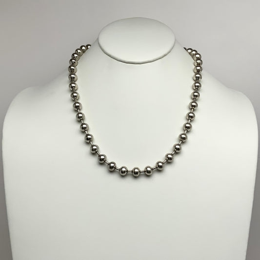 Beaded Chain Chunky Statement Necklace