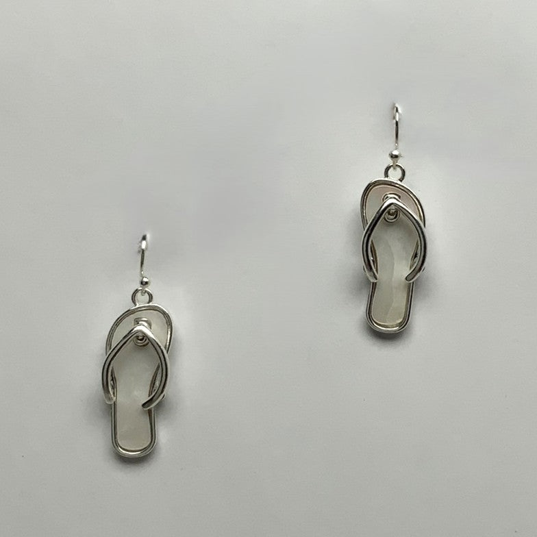 Abalone Sandals Earrings