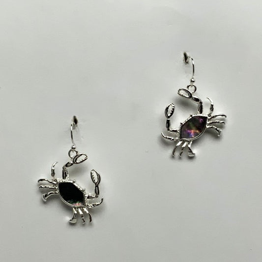 Crab Drop Earrings