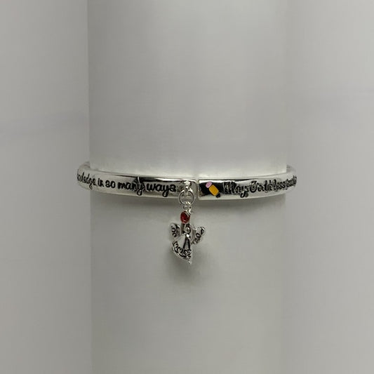 'Teacher's Blessing' Appreciation Charmed Bracelet
