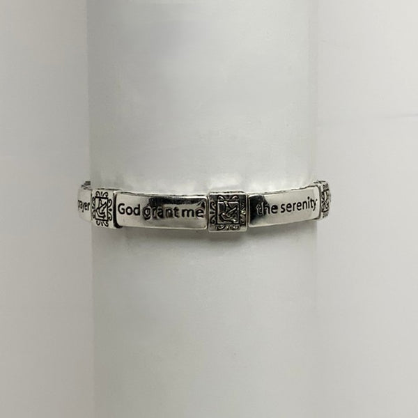 'Serenity Prayer' Stretch Bracelet