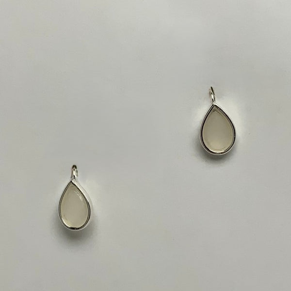 Teardrop Sea Glass Earrings