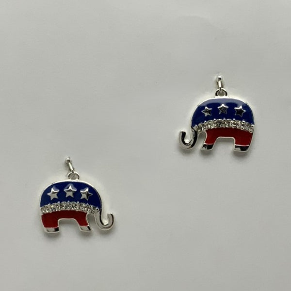 Patriotic Drop Earrings