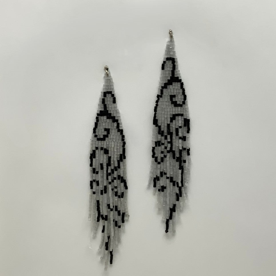 Long Tube Bead Tassel
