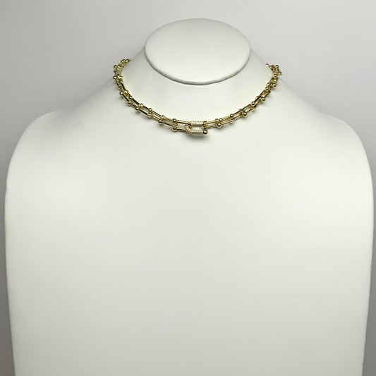 Bling Unique Link Chain Necklace