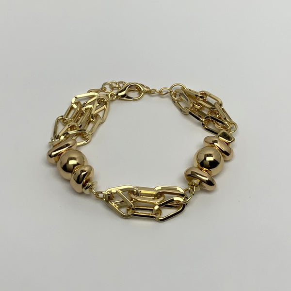 Metal Bead Chain Bracelet