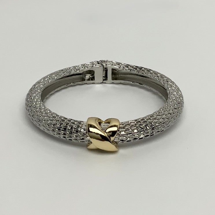 Chunky "X" Charm Bracelet