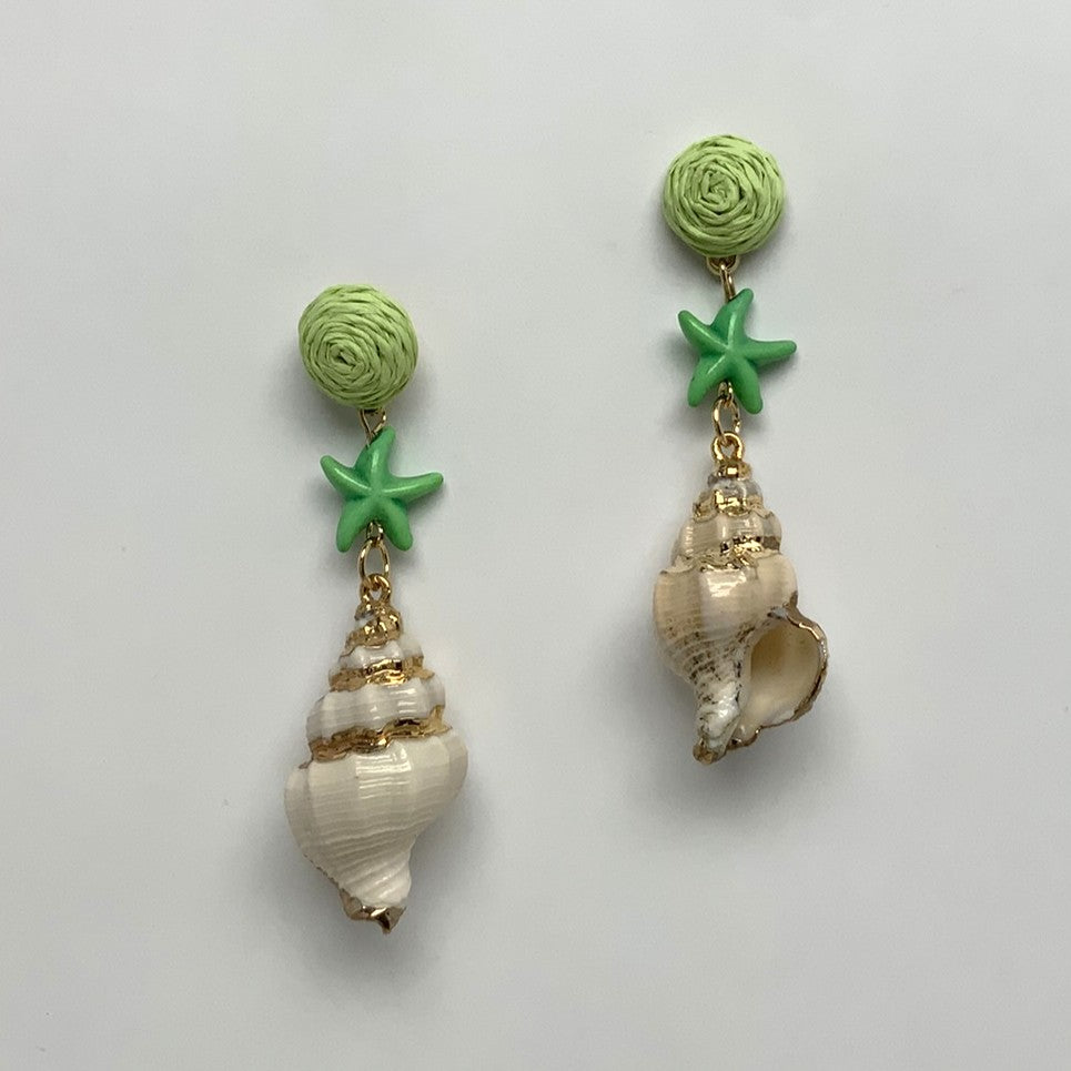 Twine Seashell Earrings