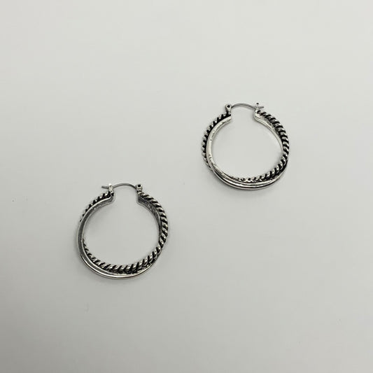 Intertwined Hoop Earrings