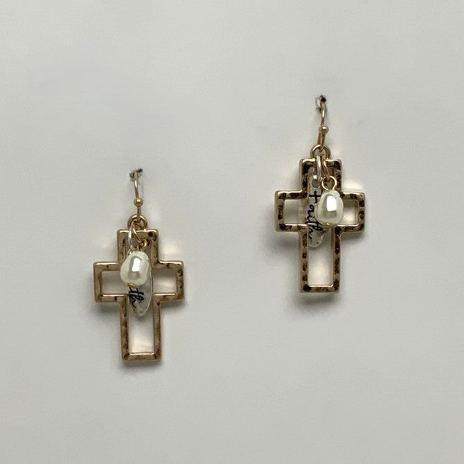 Cross Religious Earrings