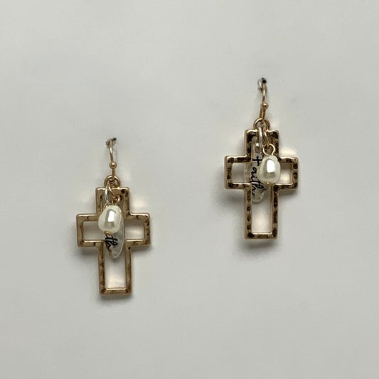 Cross Religious Earrings
