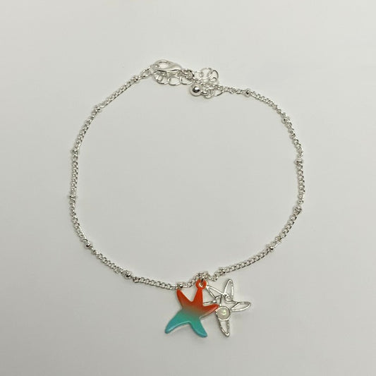 Starfish Charm Pendant Anklet
