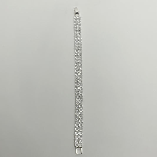 Cubic Zirconia Clasp Bracelet