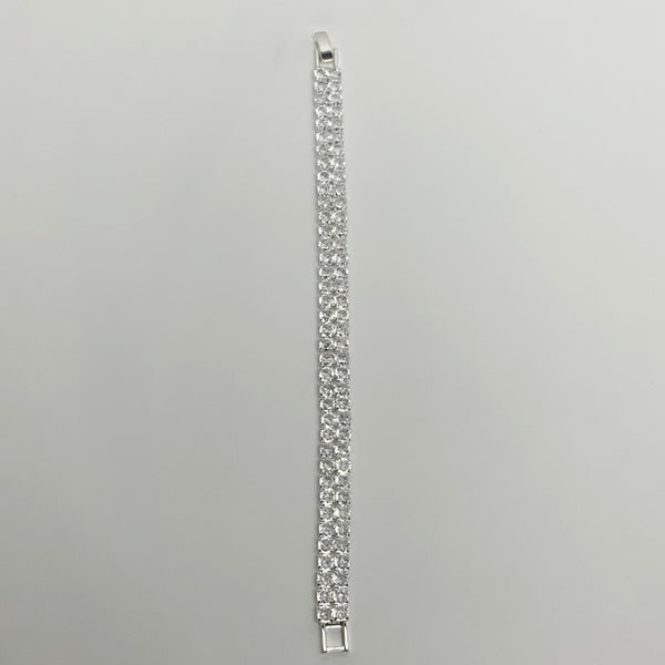 Cubic Zirconia Clasp Bracelet