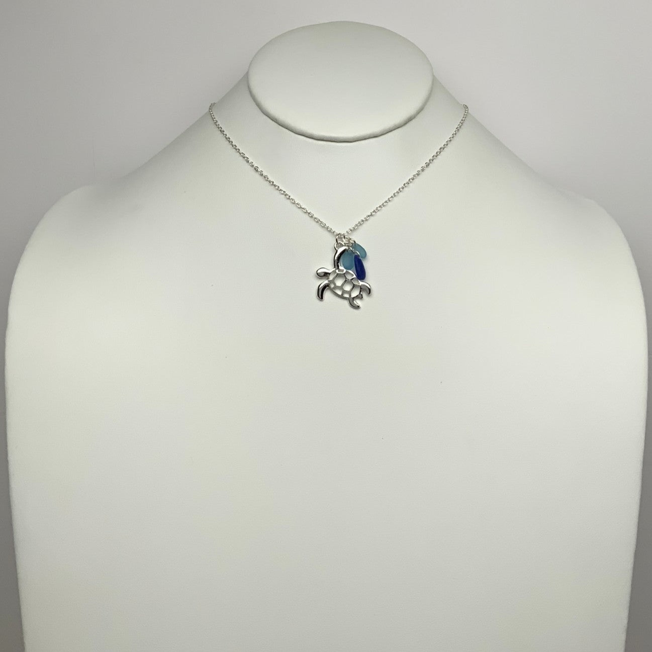 Turtle Sea Glass Necklace
