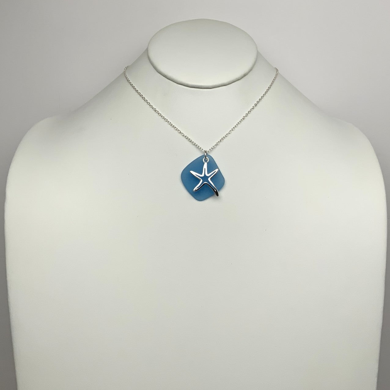 Starfish Sea Glass Necklace