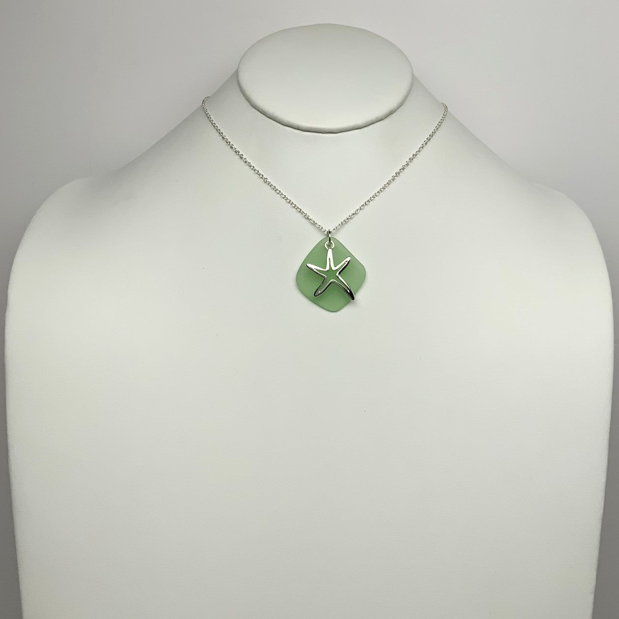 Starfish Sea Glass Necklace