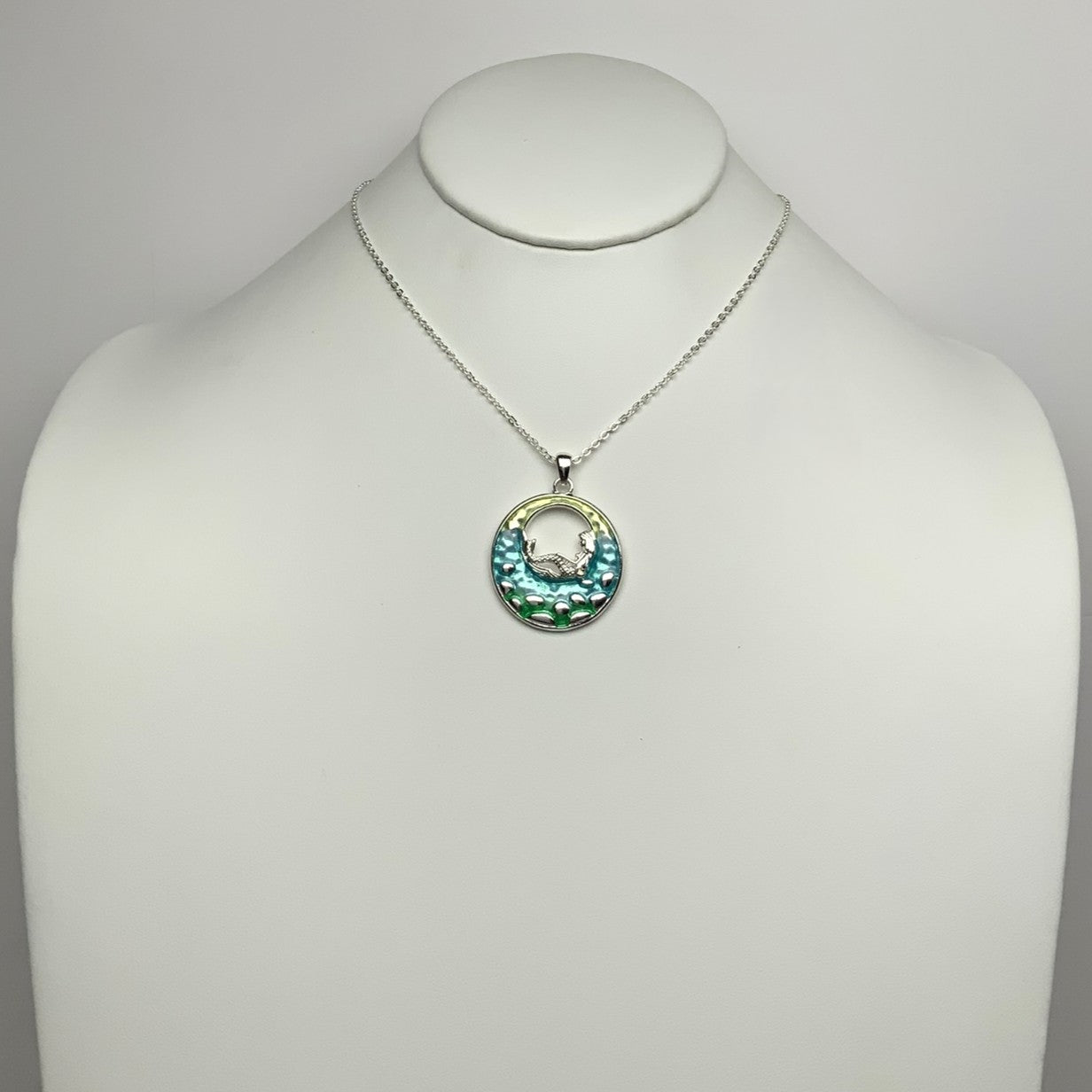 Oval Mermaid Necklace