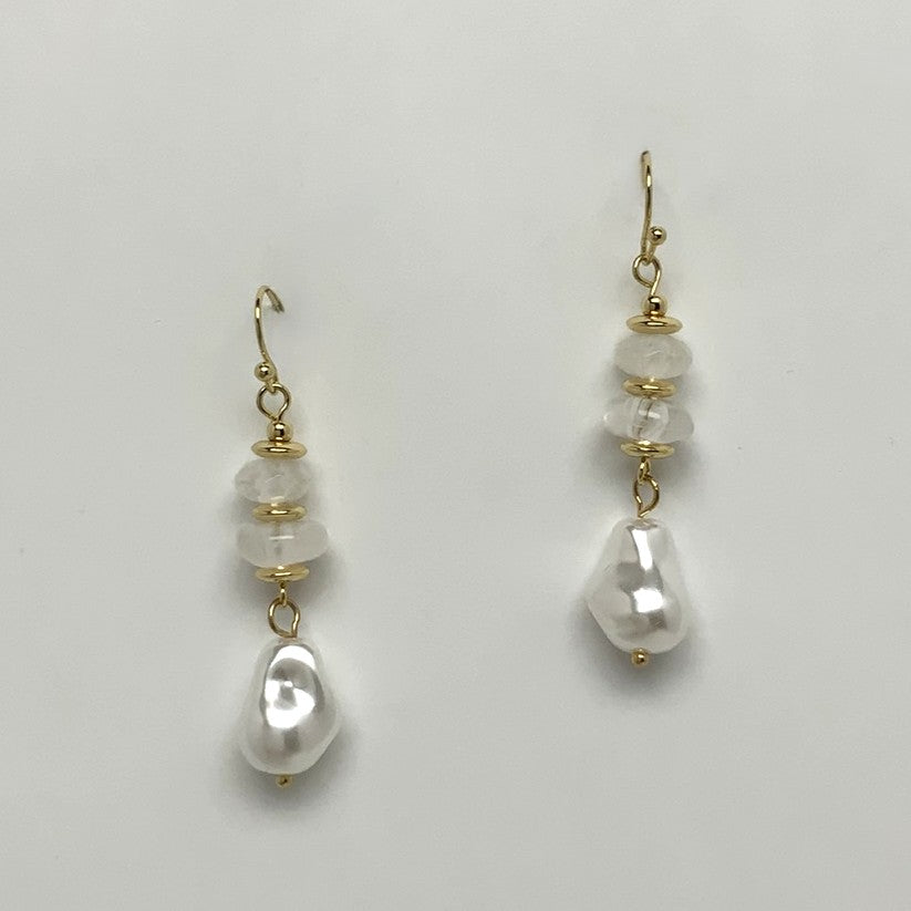 Drop Stone Earrings