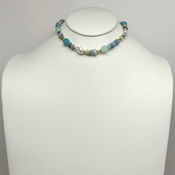 Nautical Stones Chunky Necklace