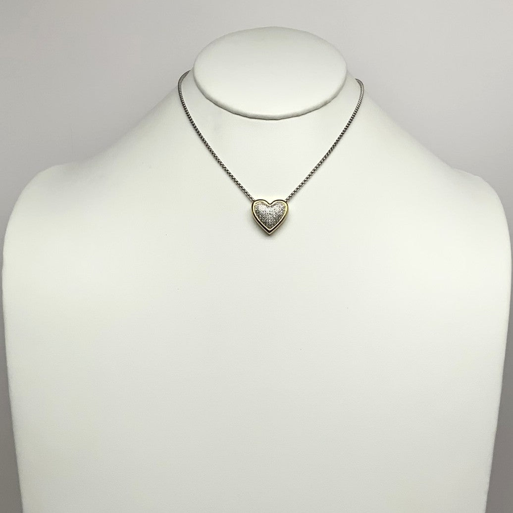 Bling Heart Necklace