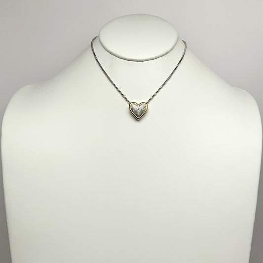 Bling Heart Necklace