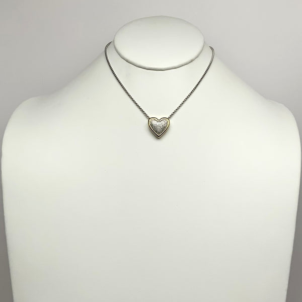 Bling Heart Necklace