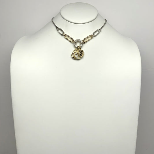 Designer Drop Charms Necklace