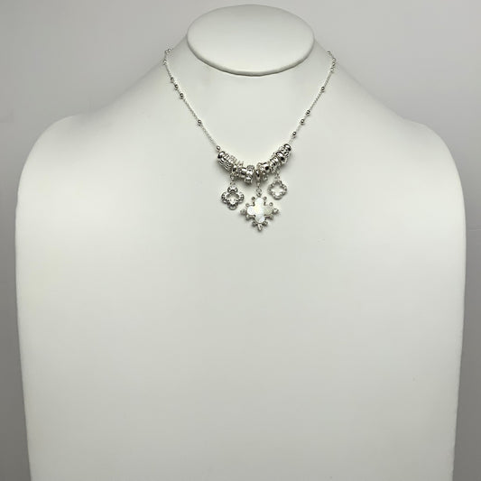 Clover Charms Pendant Necklace