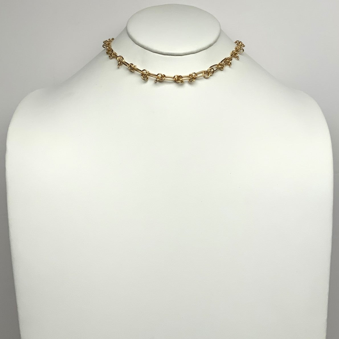 Chain Cluster Necklace